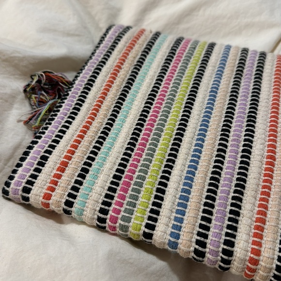 Stella & Dot Multi-Color Fringe Clutch - Picture 7 of 12